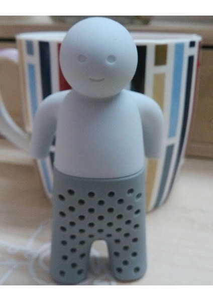 Büyük Bay Çay Tarzı Yaratıcı Çay Süzgeci Gıda Sınıfı Silika Jel Çay Filtresi Mr.tea Villain Şekilli Silikon Çay Makinesi Çay Poşeti Çay Seti Demleme Çay (Yurt Dışından) indirimleri