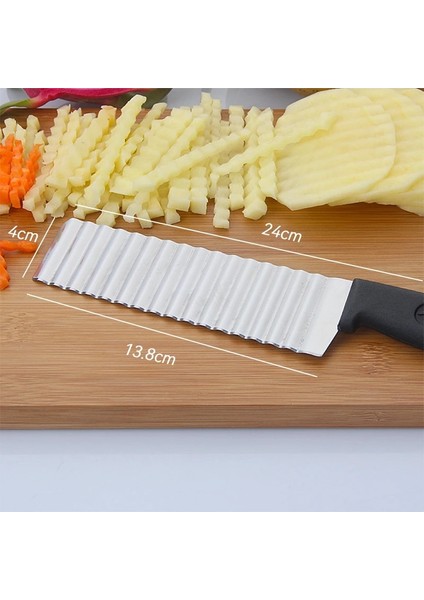 1 Adet Patates Bıçağı Tarzı Manuel Patates Kesici Patates Kızartması Dilimleme Patates Makinesi Et Doğrayıcı Dicer Mutfak Aksesuarları Için Kesme Makinesi Aletleri (Yurt Dışından)
