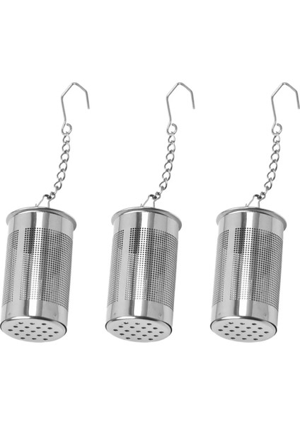 Gümüş Tarzı 4.3x2.2x2.2cm Paslanmaz Çelik Çay Süzgeçleri Pratik Çay Demlik Örgü Filtre Gevşek Çay Yaprağı Kahve Otu Baharat Difüzör Için Kancalı (Yurt Dışından) fiyatları