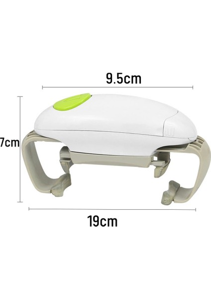 Konserve Açacağı Araçları Kapak Kapağı Kolay Gadget Otomatik Konserve Kavanoz Açacağı Ayarlanabilir Tek Dokunuşla Kavanoz Şişe Şarap Şişe Açacağı Mutfak Aletleri (Yurt Dışından) fırsatları