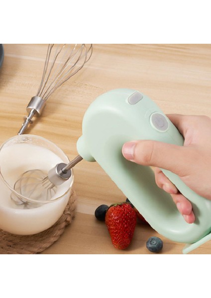 Beyaz Stil 1 Takım Kablosuz El Şarj Çırpma Yumurta Karıştırıcı Çevre Dostu Taşınabilir Mutfak Aletleri Için Yüksek Hızlı Plastik El Blender (Yurt Dışından) modelleri