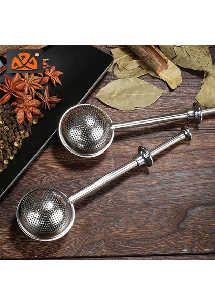 Gösterilen Stil Gibi 18X5 cm Paslanmaz Çelik Çay Demlik Yaprak Süzgeç Filtre Bitkisel Baharat Difüzör Mutfak Malzemeleri (Yurt Dışından)