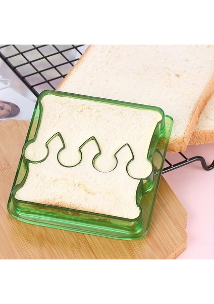Yapboz Stili Çocuklar Sandviç Kesici Makinesi Dıy Kek Tost Ekmek Kesici Kalıp Mutfak Malzemeleri Gq (Yurt Dışından) fiyatları