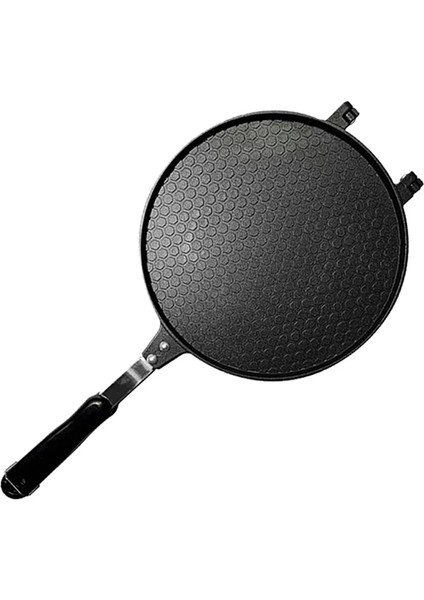 Siyah Stil Yapışmaz Yumurta Rulo Makinesi Çıtır Omlet Kalıp Dondurma Koni Makinesi Alüminyum Alaşımlı Pişirme Tavası Waffle Kek Bakeware Pişirme Araçları (Yurt Dışından)
