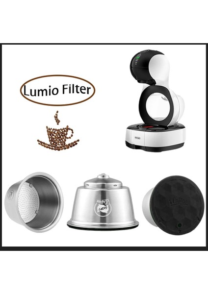 Resim Stili Olarak Dolce Gusto Kahve Kapsülü Için Plastik Kapsül Doldurulabilir Yeniden Kullanılabilir Nescafe ile Uyumlu Dolce Gusto Dolum Bardağı 150 Kez Kullanın (Yurt Dışından) modelleri