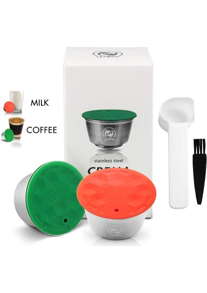 Resim Stili Olarak Dolce Gusto Kahve Kapsülü Için Plastik Kapsül Doldurulabilir Yeniden Kullanılabilir Nescafe ile Uyumlu Dolce Gusto Dolum Bardağı 150 Kez Kullanın (Yurt Dışından) fırsatları