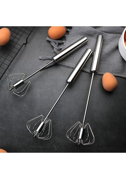 12 Inç Tarzı 430 Paslanmaz Çelik El Basıncı Döner Yarı Otomatik Mikser Kahve Süt Karıştırma Yumurta Çırpıcı El Mikser Mutfak Pişirme Aracı (Yurt Dışından) fiyatları