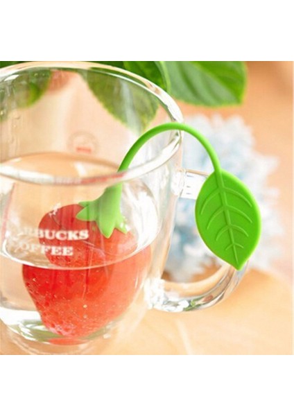 Kırmızı Stil Çilek Şekli Silikon Çay Demlik Örgü Çaydanlık Demlik Filtre Gevşek Çay Bırakın Çanta Tutucu Süzgeç Mutfak Bar Aracı Drinkware (Yurt Dışından) fiyatları