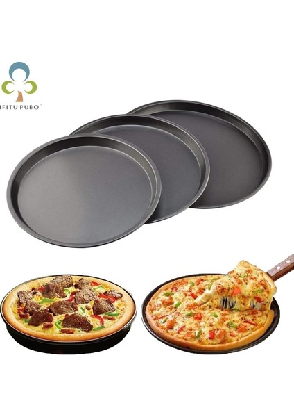 6 Inç Siyah 04 Stili Yuvarlak Pizza Tabağı Pizza Tavası Derin Bulaşık Tepsisi Karbon Çelik Yapışmaz Kalıp Pişirme Aracı Pişirme Kalıbı Pan Pıtırtı Zxh (Yurt Dışından) fiyatları