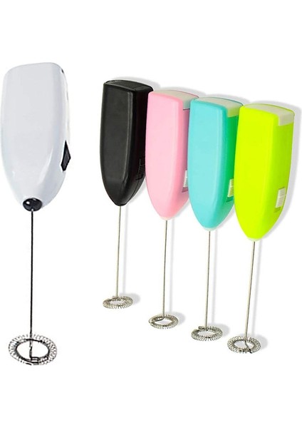 Pembe Tarzı Elektrikli Çırpma Makinesi Blender Sütlü Kahve Içecek Mikseri Mini Yumurta Karıştırıcı Köpürtücü Pratik Mutfak Aksesuarları (Yurt Dışından)