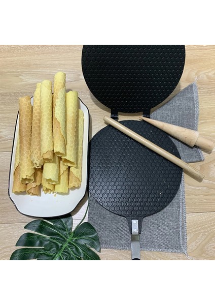 Açık Yeşil Tarzı Yumurta Rulo Modu Yapışmaz Omlet Waffle Pişirme Tavası Için Kek Alüminyum Alaşımlı Bakeware Çıtır Makinesi Omlet Kalıp Bakeware Aracı (Yurt Dışından) indirimleri