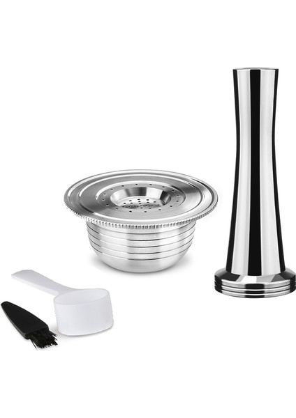 Turuncu Tarzı Icafilas Paslanmaz Çelik Reusalbe Kahve Cpaule Conta ve Bialetti Opera Makinesi Için Filtre Espresso Kahve Kapsülleri (Yurt Dışından)