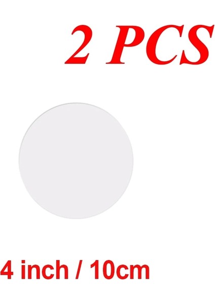 2 Adet 4 Inç Tarzı 2 Adet Akrilik Ayarlanabilir Fondan Spatula Kek Kenarı Pürüzsüz Kek Kazıyıcı Pürüzsüz Krem Dıy Mutfak Kek Aracı Dekorasyon (Yurt Dışından)