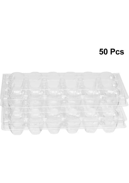6 Izgara Stili Izgaralar Bıldırcın Yumurtası Karton Saklama Kabı Organizatör Tek Kullanımlık Pvc Saklama Kutusu Şeffaf Yumurta Dağıtıcı Tutucu (Yurt Dışından)
