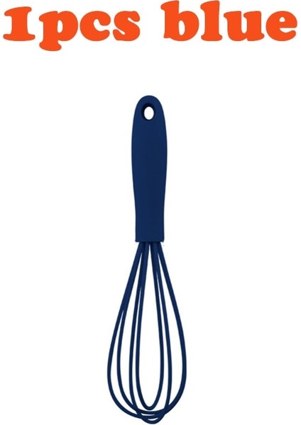 Kırmızı Stil 6 Inç Çırpma Silikon Çırpma Manuel Yumurta Çırpıcı Mikser Kaymaz Temizlemesi Kolay Yumurta Çırpıcı Süt Köpürtücü Mutfak Pişirme Pişirme Gadget'ı (Yurt Dışından)