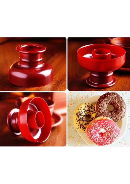 Çiçek Stili Ractical Donut Aracı Waffle Donut Maker Kesici Kalıp Tatlı Gıda Tatlılar Pişirme Kurabiye Bisküvi Kek Kalıbı Mutfak Tatlı Aracı (Yurt Dışından) modelleri