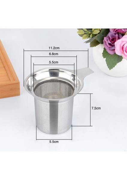 Gümüş Tarzı Yeniden Kullanılabilir Paslanmaz Çelik Hasır Çay Demlik Çay Süzgeç Demlik Çay Yaprağı Baharat Filtre Drinkware Gıda Filtresi Mutfak Aksesuarları (Yurt Dışından) fiyatları
