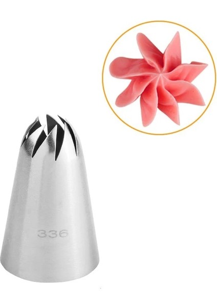 Adaptör Tek Renk Stili Bcmjhwt Krema Buzlanma Için Rus Pasta Nozulları G Nozullar Kek Dekorasyon Ipuçları Yaprak Lale Gül Ipuçları Şekerleme #336 (Yurt Dışından)