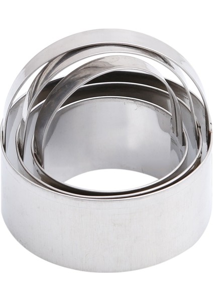 B Tarzı Yeni Et Paslanmaz Çelik Yuvarlak Şekil Çerez Kesici Dilimleyiciler Ekmek Meyve Bisküvi Fondan Şeker Pişirme Araçları Kek Kalıbı Yl (Yurt Dışından) fırsatları