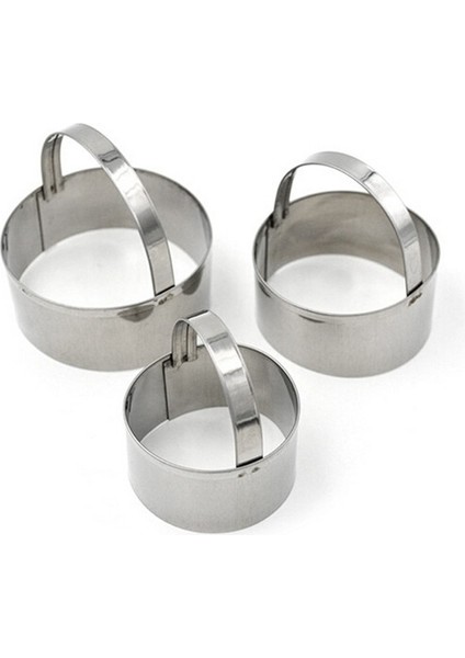 B Tarzı Yeni Et Paslanmaz Çelik Yuvarlak Şekil Çerez Kesici Dilimleyiciler Ekmek Meyve Bisküvi Fondan Şeker Pişirme Araçları Kek Kalıbı Yl (Yurt Dışından) indirimleri