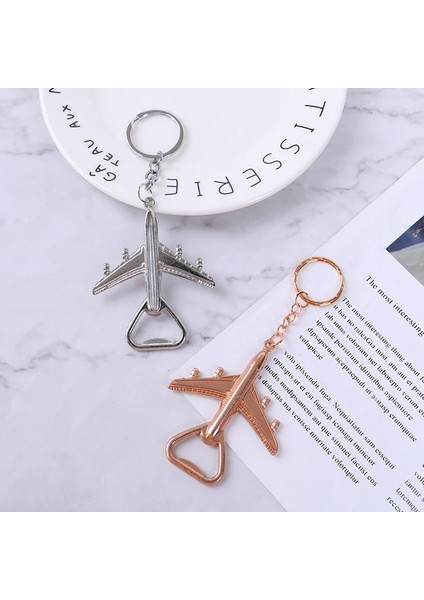 C Stili Yaratıcı Metal Model Uçak Uçak Kolye Araba Anahtarlık Tutucu Anahtarlık Şişe Açacağı Düğün Parti Mutfak Malzemeleri (Yurt Dışından)
