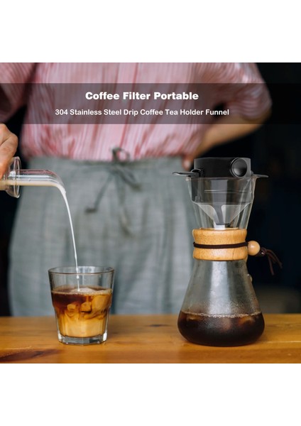 3 Adet Siyah Stil Adet Paslanmaz Çelik Kahve Damlatıcı Filtre (Yurt Dışından) modelleri