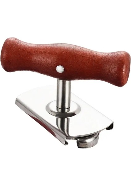 Ahşap Kulp Stili Manuel Ayarlanabilir Paslanmaz Çelik Kolay Konserve Kavanoz Açacağı Kapak Açacakları Aracı Mutfak Aletleri Şişe Açacakları (Yurt Dışından)