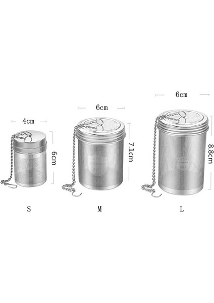 Xxl Stili Yaratıcı Paslanmaz Çelik Çay Süzgeç Yaprak Baharat Bitkisel Demlik Yeniden Kullanılabilir Örgü Filtre Ev Mutfak Aksesuarları (Yurt Dışından) fırsatları