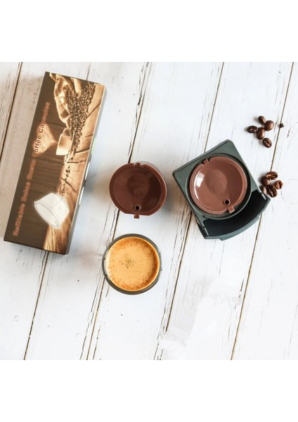 2 Adet Kahverengi Stil Icafilas Dolce Gusto Kahve Kapsül Filtreleri Fincan Doldurulabilir Yeniden Kullanılabilir Dolci Gusto Kahve Çay Sepetleri Damlatıcı (Yurt Dışından) fiyatları