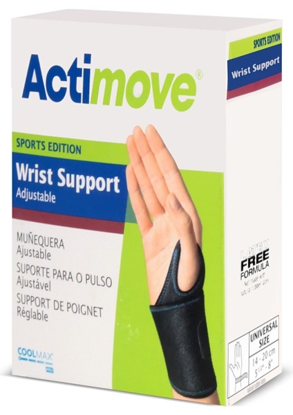 Actimove El Bileği Desteği Ayarlanabilir Standart Beden