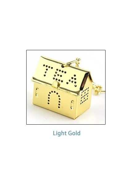 Işıkaltın Tarzı Paslanmaz Çelik Ev Şekilli Çay Demlik Topu Baharat Çiçek Filtre Çay Yaprağı Bitkisel Süzgeç Mutfak Demlik Aracı Hanehalkı Gadget'ı (Yurt Dışından)