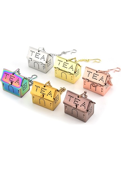 Işıkaltın Tarzı Paslanmaz Çelik Ev Şekilli Çay Demlik Topu Baharat Çiçek Filtre Çay Yaprağı Bitkisel Süzgeç Mutfak Demlik Aracı Hanehalkı Gadget'ı (Yurt Dışından) indirimleri