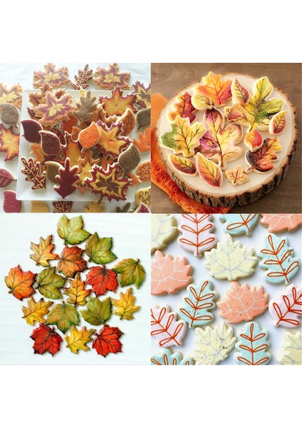 Akçaağaç Yaprağı05 Stili Kenıao Akçaağaç Yaprağı Kurabiye Kesici - Güz Bisküvi Fondan Pasta Sandviç Ekmek Kalıbı - Paslanmaz Çelik (Yurt Dışından) fiyatları