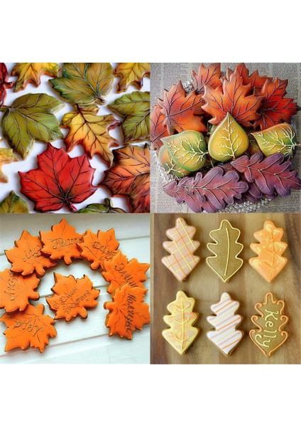 Akçaağaç Yaprağı05 Stili Kenıao Akçaağaç Yaprağı Kurabiye Kesici - Güz Bisküvi Fondan Pasta Sandviç Ekmek Kalıbı - Paslanmaz Çelik (Yurt Dışından) modelleri