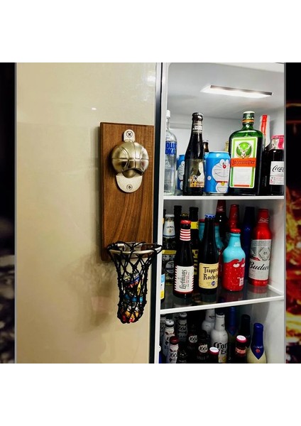 Manyetik Stil Duvar Cebi ile Basketbol Shot Şişe Açacağı, Ev Dekorasyonu, Bira Tutabilir, Şişe Açacağı, Mıknatıs, Mutfak Malzemeleri, Bar Par (Yurt Dışından) fırsatları