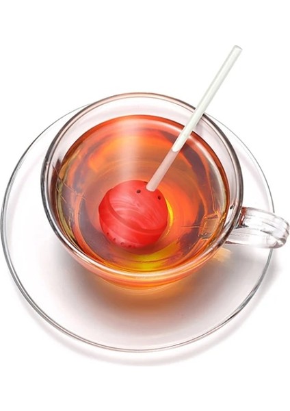 No.2 Tarzı Çay Süzgeci Çay Demlik Yeniden Kullanılabilir Çay Poşeti Demlik Filtre Difüzör Gevşek Çay Yaprağı Şeker Lolipop Gevşek Yaprak Mutfak Aksesuarları (Yurt Dışından)
