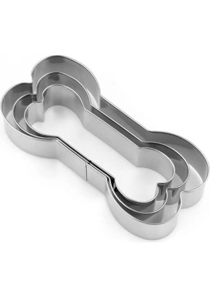 Gösterilen Stil Gibi 3 Adet Hayvan Pet Köpek Kemik Pençe Kurabiye Kesici Kalıp 3D Şeker El Sanatları Pasta Bisküvi Fondan Kek Pişirme Kalıp Ev Dıy Kek Dekorasyon (Yurt Dışından) fiyatları