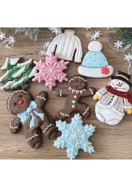 Kenıao Noel Sallayarak Zencefilli Kurabiye Adam Kurabiye Kesici x cm - Kış Bisküvi Fondan Ekmek Kalıbı - Paslanmaz Çelik (Yurt Dışından) modelleri