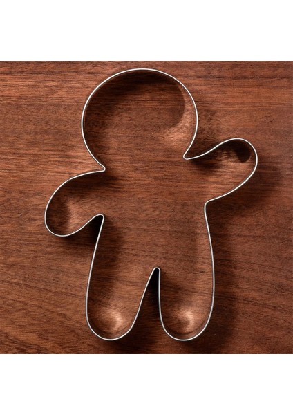 Kenıao Noel Sallayarak Zencefilli Kurabiye Adam Kurabiye Kesici x cm - Kış Bisküvi Fondan Ekmek Kalıbı - Paslanmaz Çelik (Yurt Dışından) fırsatları