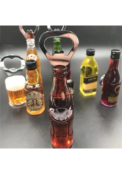 B Tarzı Yaratıcı Bira Şişe Açacağı Şişe Açacağı Mıknatıslı Eklenebilir Buzdolabı Çıkartmaları Mutfak Aletleri Aksesuarları (Yurt Dışından) fırsatları