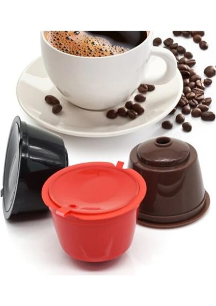 3 Siyah Stil Et Doldurulabilir Dolce Gusto Kahve Kapsül Nescafe Dolce Gusto Yeniden Kullanılabilir Kapsül Gusto Kapsüller Dolce Gusto Dolum 3 Renk (Yurt Dışından) modelleri