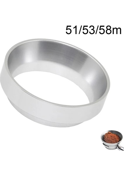 Şerit Yüzük 51MM Stili Aluminu Akıllı Dozaj Halkası Demleme Kasesi Kahve Tozu Espresso Barista Huni Portafilte (Yurt Dışından) indirimleri