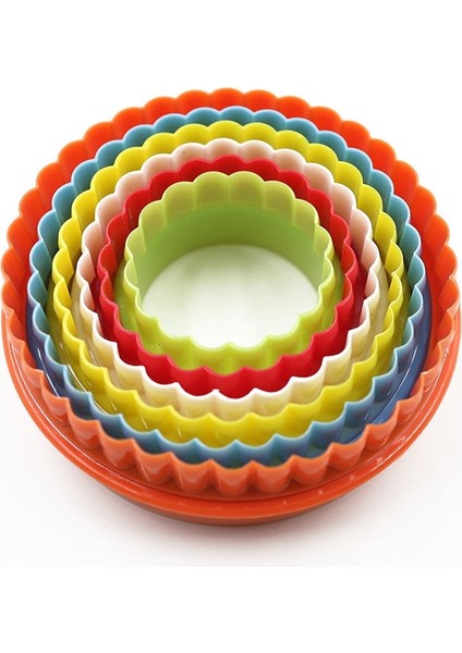 Kalp Tarzı Plastik Çember Kurabiye Makinesi Kurabiye Kesici Çerçeve Fondan Sugarcraft Bisküvi Kek Kalıbı Dıy Çok Tarzı Tatil Kaynağı (Yurt Dışından) indirimleri