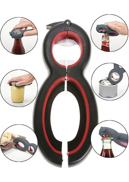 Bir Stil Kullanışlı Kaymaz Kutu Kapağı Vida Açacağı Şişe Açacağı Için Bira Şişesi Kavanoz Açacağı Mutfak Pişirme Alet Aksesuarları (Yurt Dışından) indirimleri