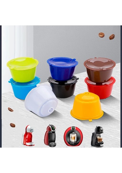 Siyah-2 Adet Tarzı 2 Adet Yeniden Kullanılabilir Kahve Kapsül Filtre Fincan Nescafe Dolce Gusto Modelleri Doldurulabilir Filtreler Sepetler Pod Tadı Tatlı Kafe Kapsülleri (Yurt Dışından) fırsatları