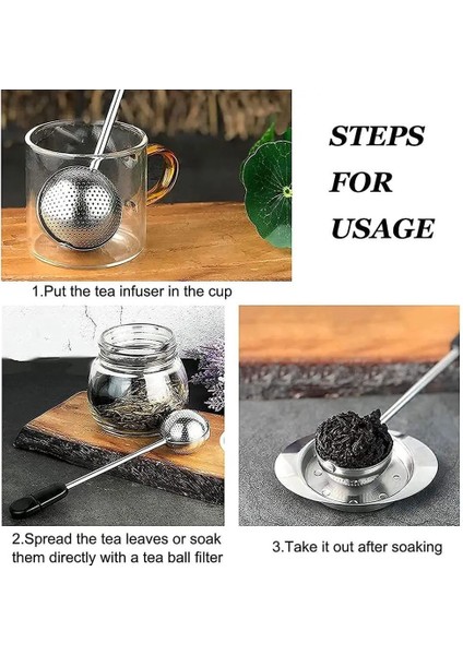 B Tarzı Çelik Çay Makinesi Filtre Çay Demlik Topu Taşınabilir Ince Örgü Çay Filtre Kolu 360 Derece Döndürme Çay Aracı Teaware (Yurt Dışından) fırsatları