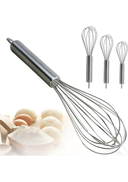 No.2 Tarzı Mutfak Pişirme Aksesuarları Yumurta Çırpıcı Paslanmaz Çelik Manuel Mikser Yumurta Karıştırıcı Tel Balon Çırpma Süt Kreması Karıştırma Yumurta Araçları (Yurt Dışından) indirimleri