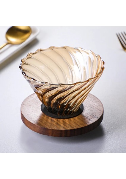V02 Stil Damlatıcı V60 Üzerine Dökün Kahve Damlatıcı Cezve Seti 600ML Kahve Sunucusu Kahve Makinesi Demleme Fincanı V02 Cam Kahve Hunisi Damla Kahve Seti (Yurt Dışından)