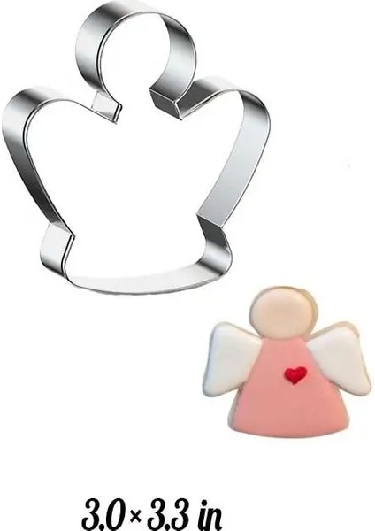 Noel-8 Tarzı Çerez Kesici Fondan Zencefilli Noel Için Kesiciler Kalıp Şekerleme Pasta ve Fırın Kek Mutfak Pişirme Aksesuarları (Yurt Dışından)