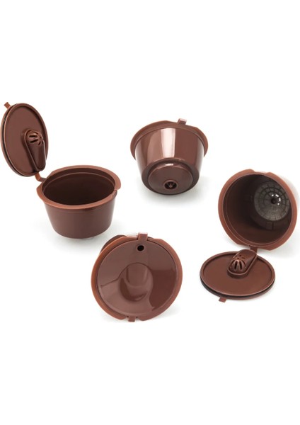 1 Kahverengi Stil Nescafe Dolce Gusto Için Icafilas 3. Nesil Yeniden Kullanılabilir Kahve Filtresi Dolci Gusto Kapsül Metal Mesh Cafeteira Damlatıcı ile Fincan (Yurt Dışından) fiyatları